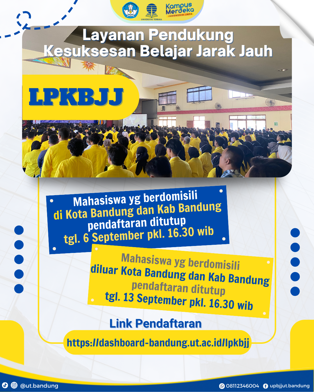 Layanan Pendukung Kesuksesan Belajar Jarak Jauh Universitas Terbuka (LPKBJJ)