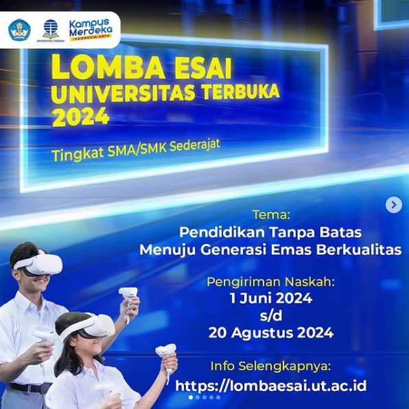 LOMBA ESAI UNIVERSITAS TERBUKA 2024