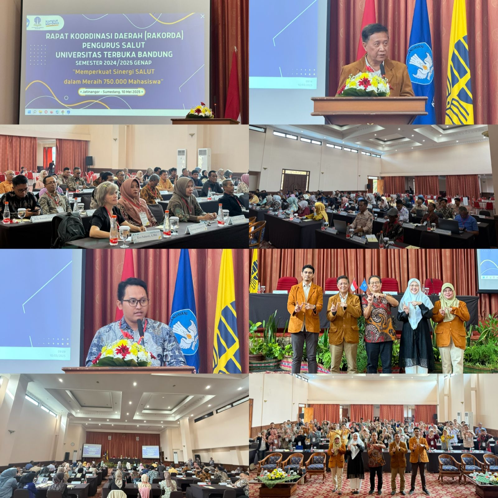 UT Bandung Gelar RAKORDA Pengurus SALUT 2025, Perkuat Sinergi Capai Target 750.000 Mahasiswa