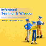 Pendaftaran Seminar dan Wisuda Periode 1 Tahun 2025/2026