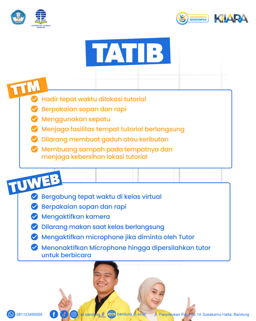 Tata tertib TTM & TUWEB UT Bandung