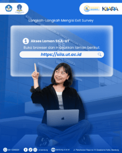 Cara mengisi Exit Survey bagi lulusan Universitas Terbuka