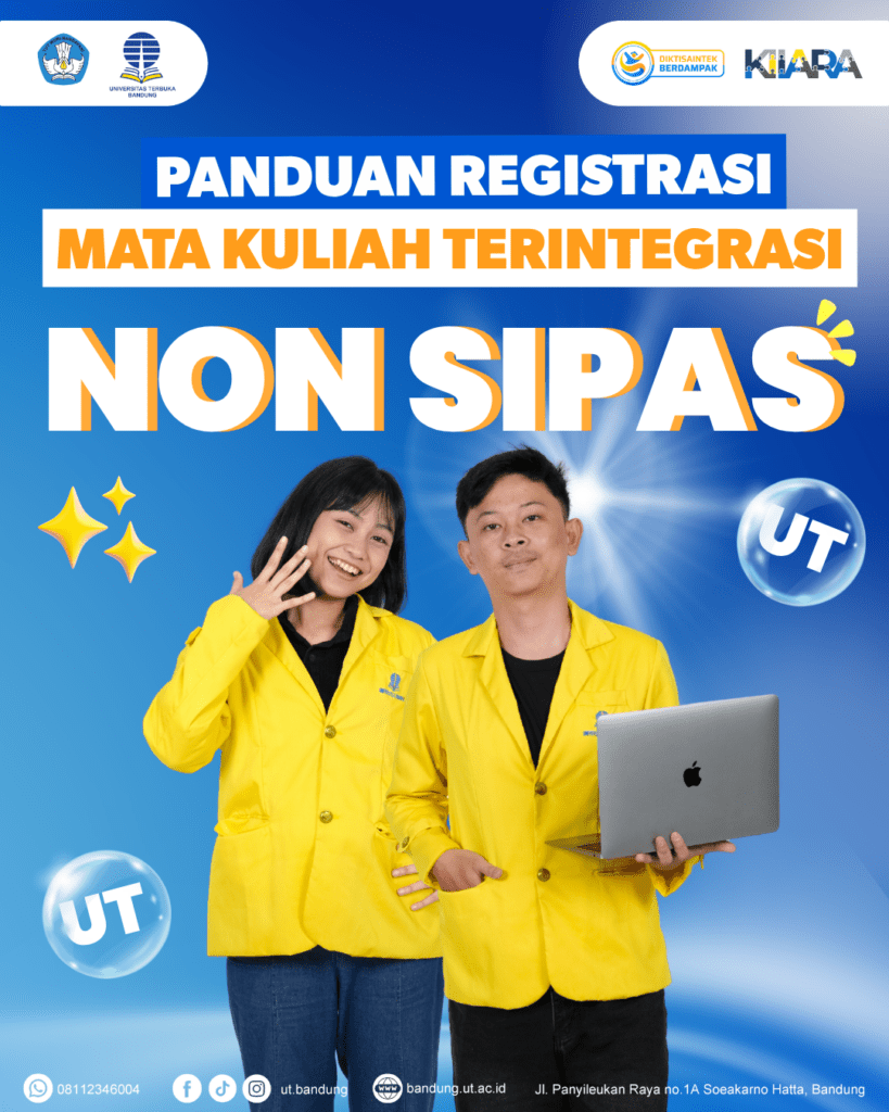 Panduan registrasi mahasiswa non sipas ut bandung