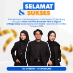 Mahasiswa UT Bandung Juara Business Plan Nasional