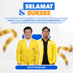 Tim UT Bandung Juara 2 LKTI DISPORSENI UT 2026