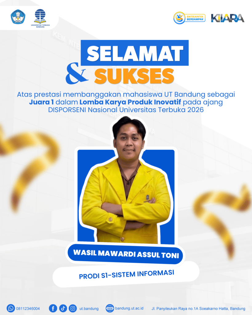 Wasil Mawardi Assultoni S1 Sistem Informasi UT Bandung