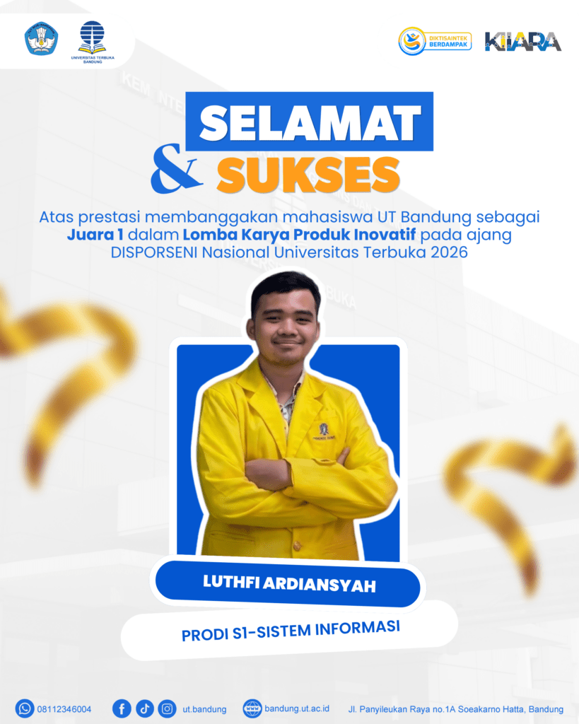 Luthfi Ardiansyah S1 Sistem Informasi UT Bandung