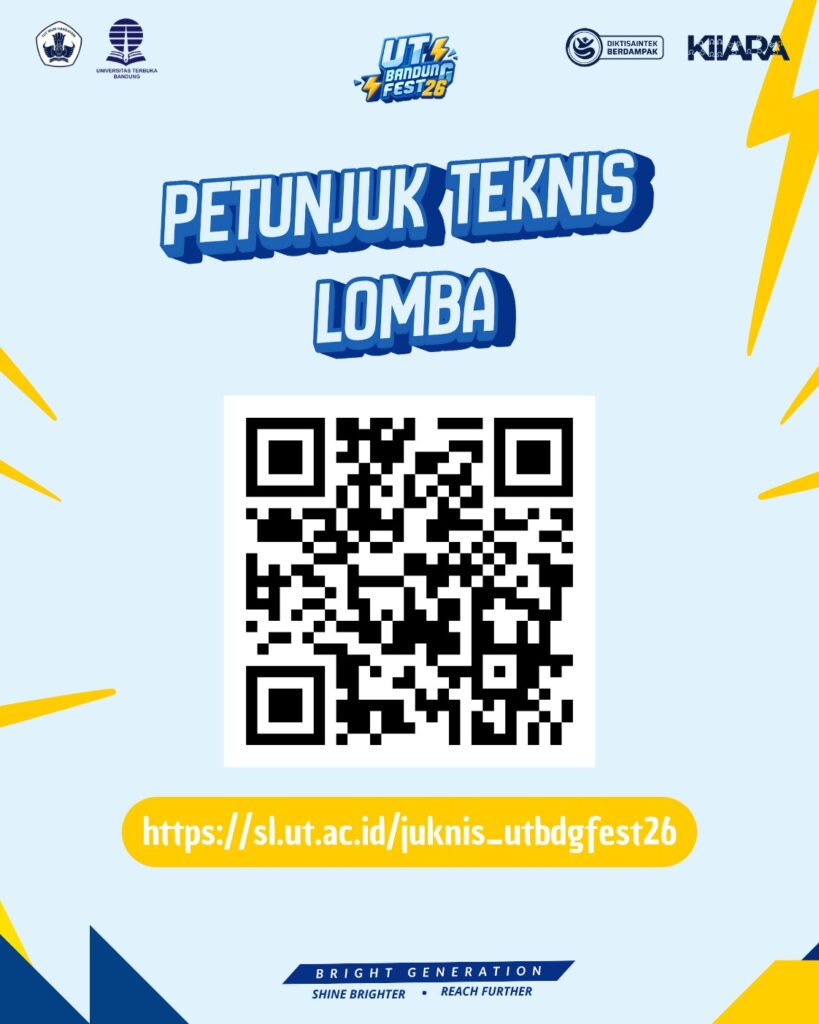 UT Bandung Fest - Petunjuk Teknis Lomba UT Bandung Fest 2026