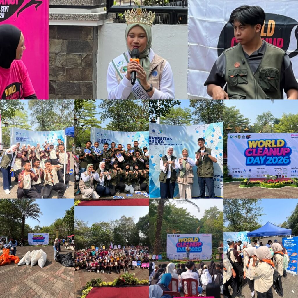 UT Bandung di Kegiatan World Cleanup Day 2026