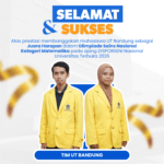 Tim Delegasi UT Bandung Ai Antiri dan Akhmad Hariri Juara Harapan OSN Matematika DISPORSENI UT 2026