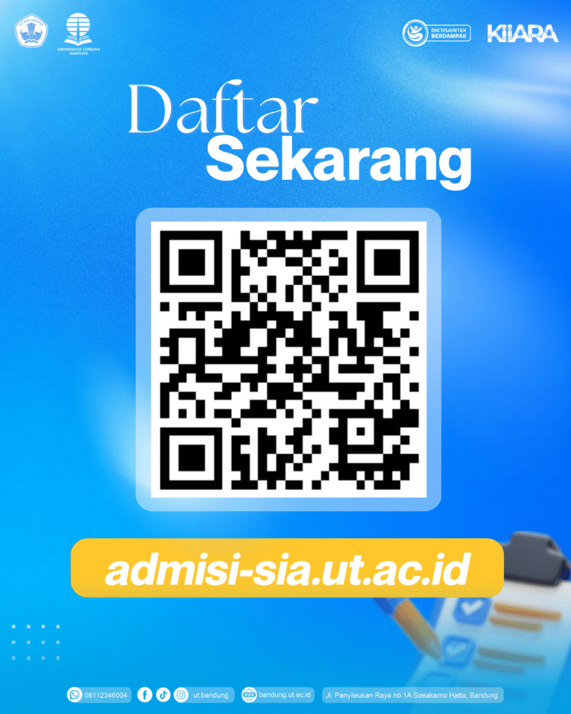 Pendaftaran mahasiswa baru UT Bandung 2026/2027 Genap