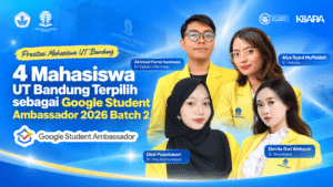 Mahasiswa UT Bandung terpilih sebagai Google Student Ambassador 2026 Batch 2